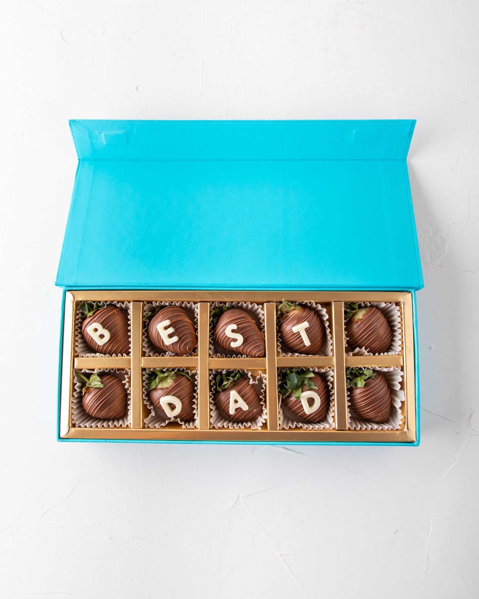 Best Dad Chocolate Strawberries by NJD