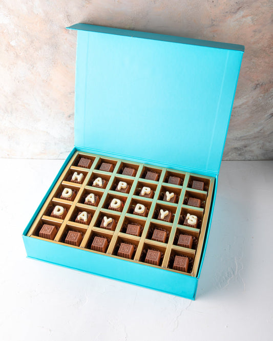 Fathers Day Customisable Chocolates by NJD