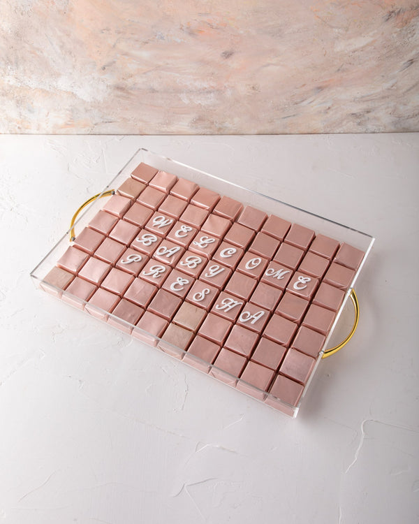 New Baby chocolate gift by NJD