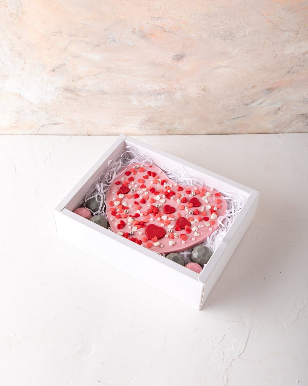 Heart Chocolate Bar with NJD