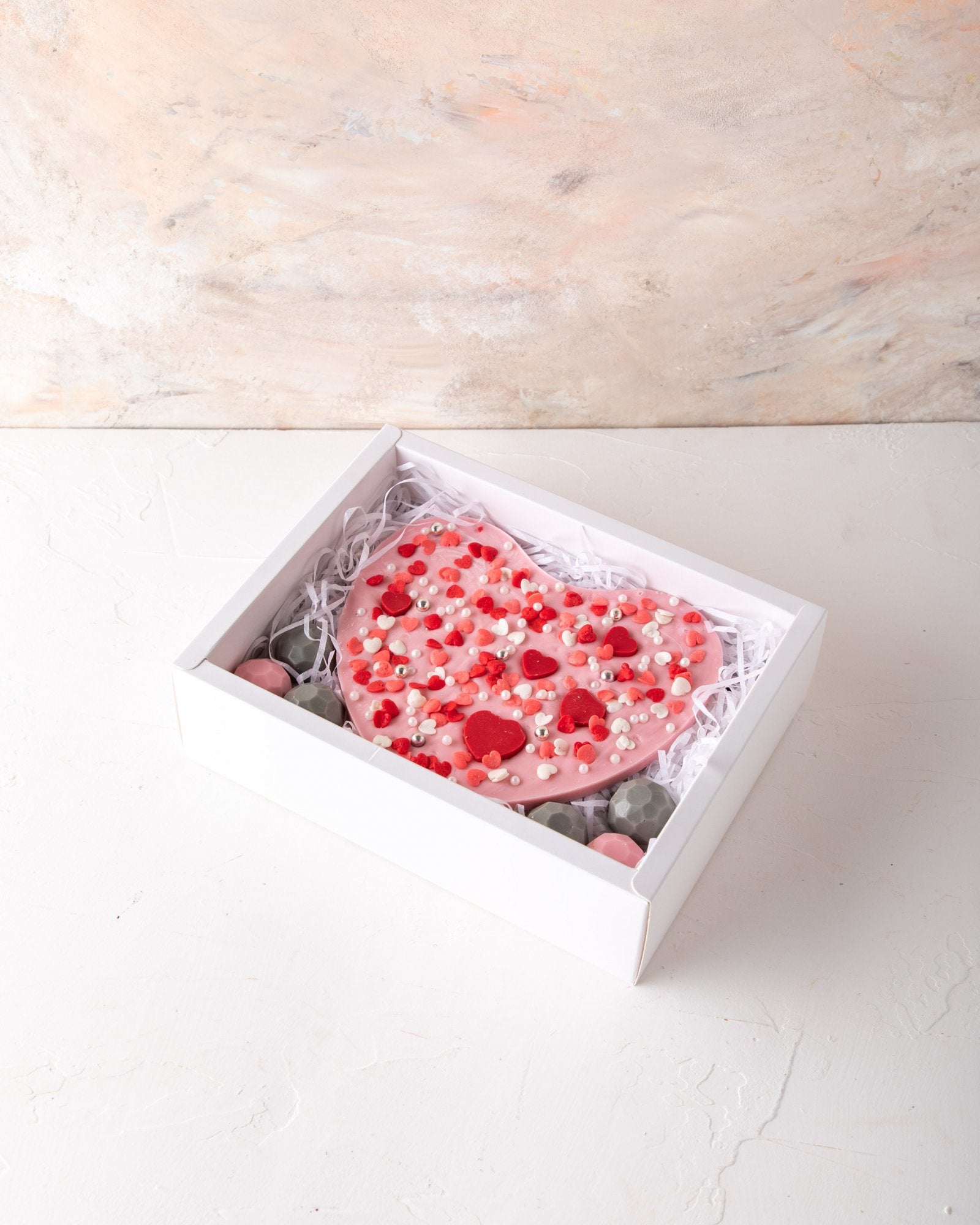 Heart Chocolate Bar with NJD