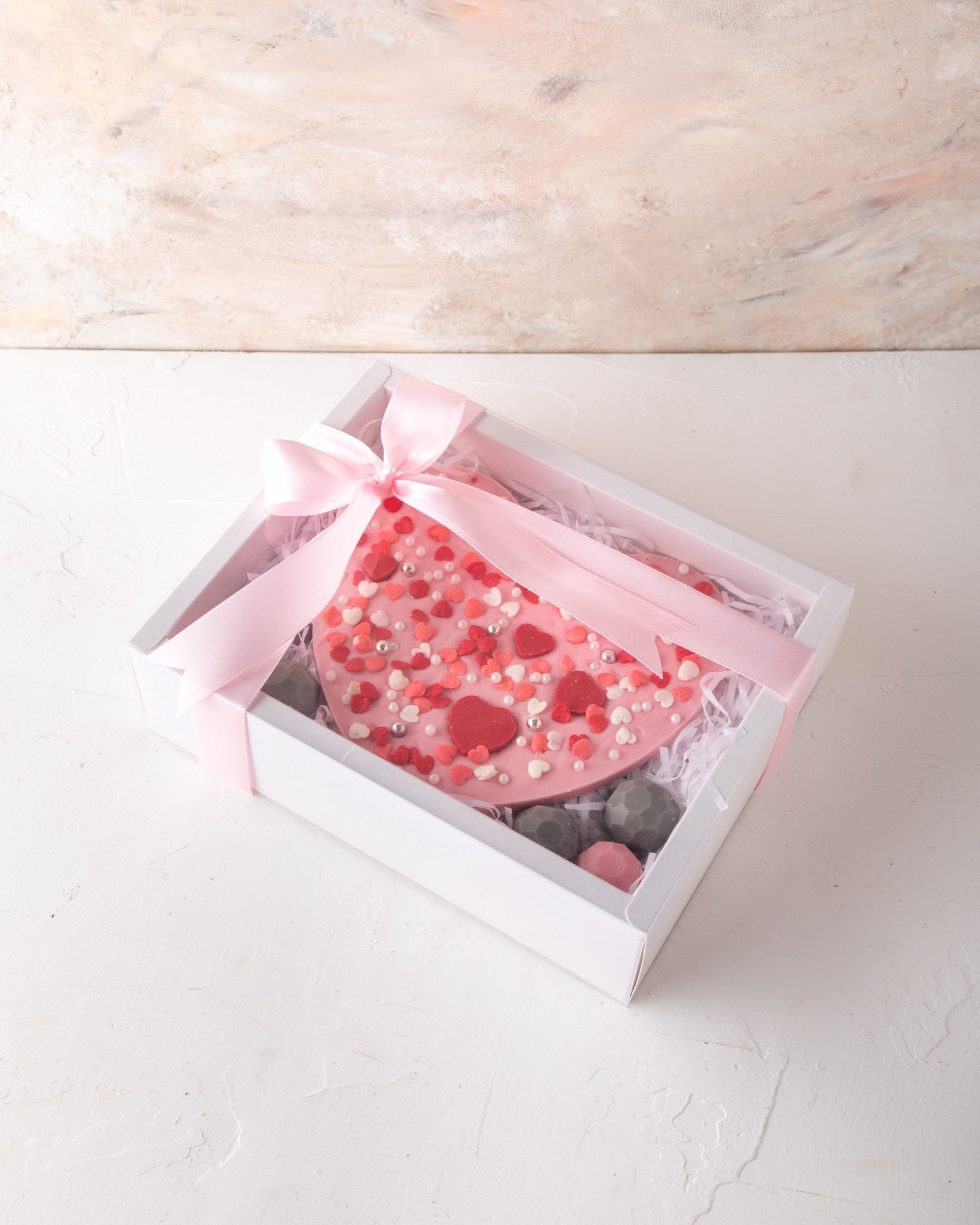 Heart Chocolate Bar with NJD