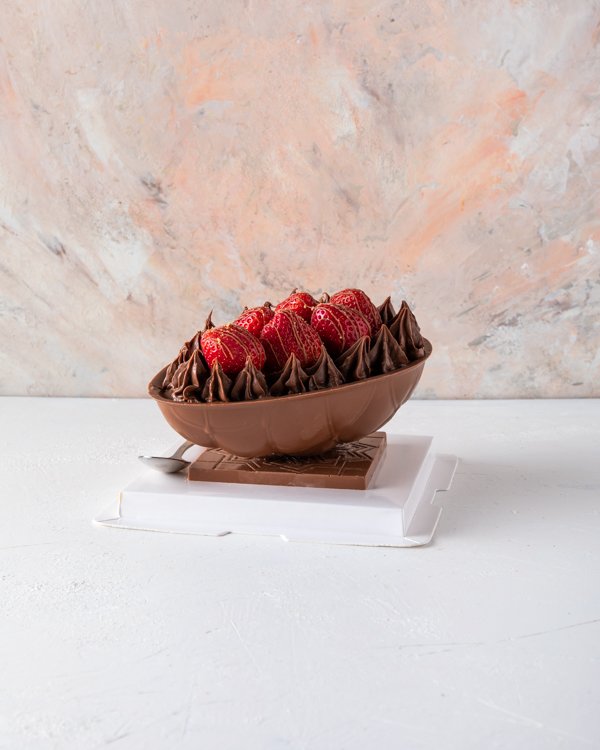 Gourmet Easter Egg with Berries
