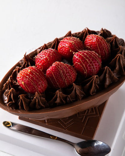 Gourmet Easter Egg with Berries