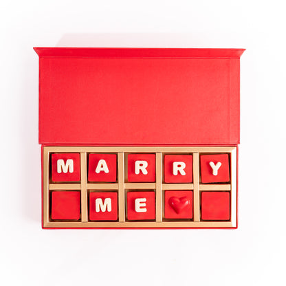 "Marry Me" 10pcs Chocolate Gift Box
