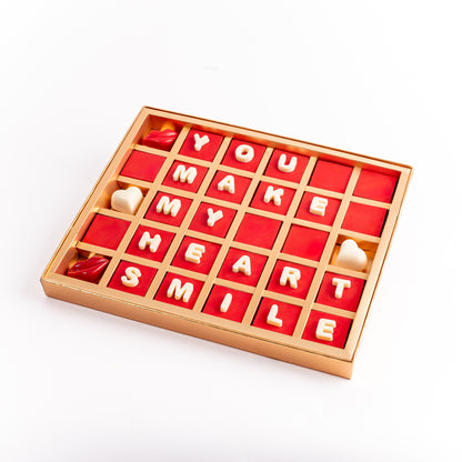 "You Make My Heart Smile" Valentines Chocolate Gift Box
