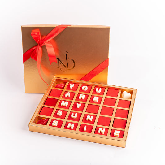 Valentine "Sunshine" Chocolate Gift Box