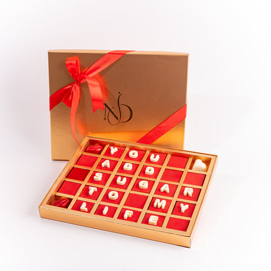 "Sugar" Valentines Chocolate Gift Box