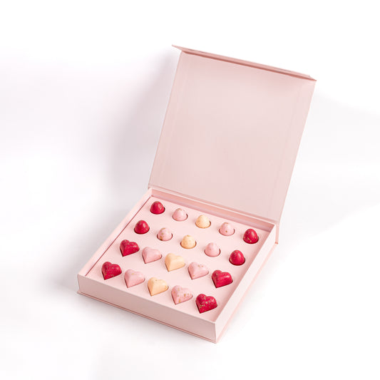 Assorted Hearts and Bonbons 20pcs Chocolate Gift Box
