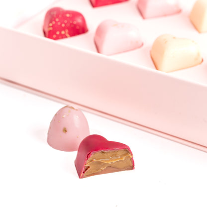 Assorted Hearts and Bonbons 20pcs Chocolate Gift Box