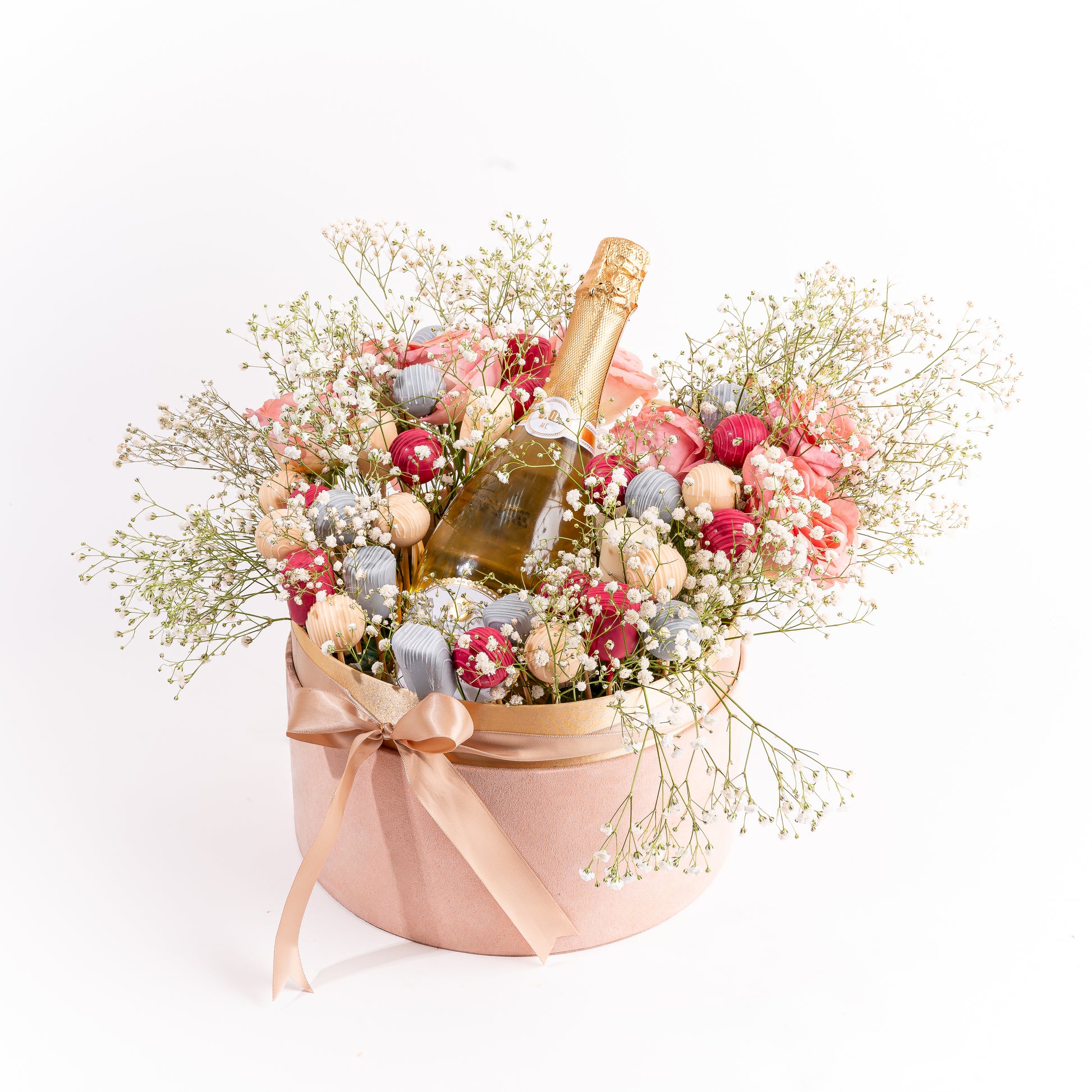 Chocolates, Roses and Bubbly Valentines Gift Hamper