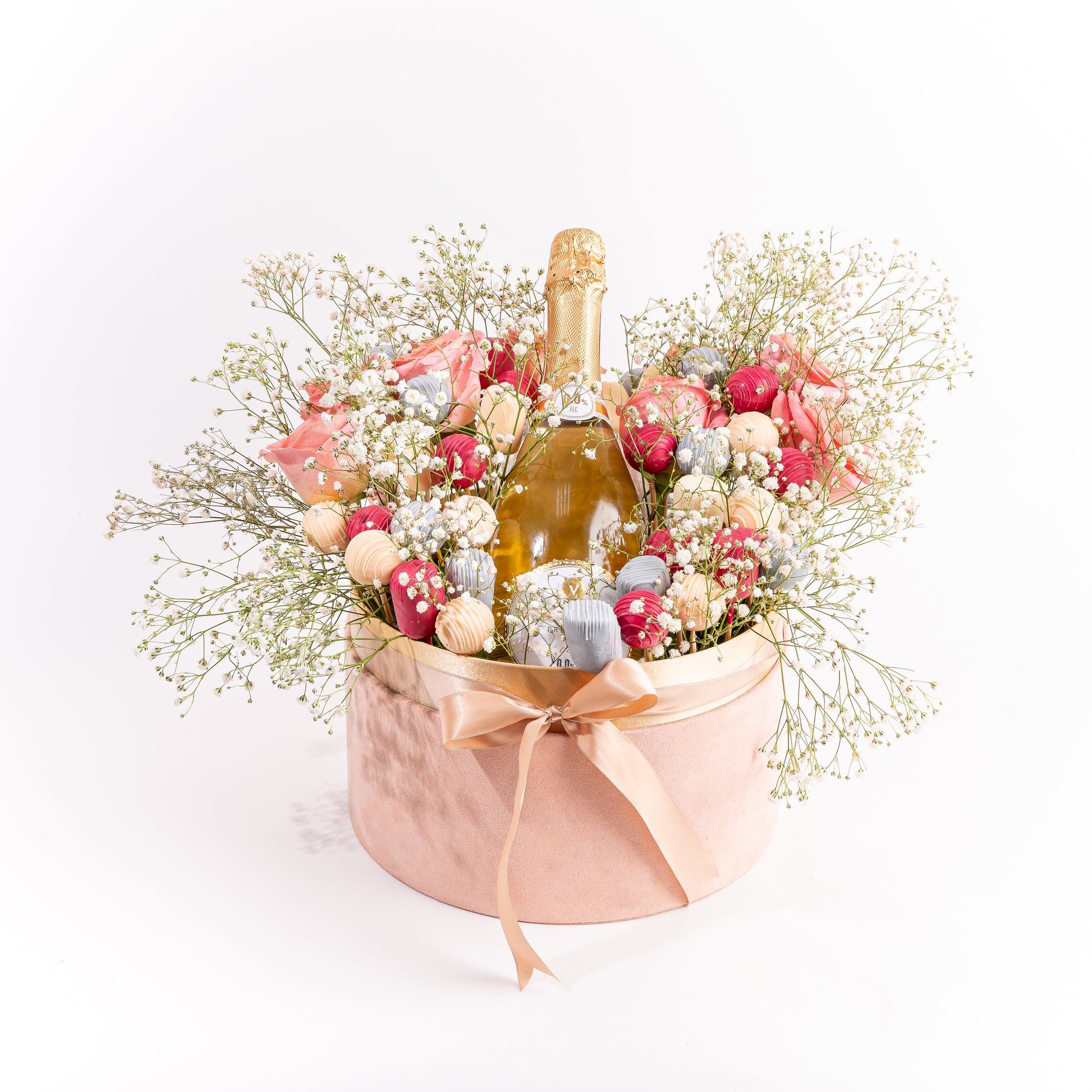 Chocolates, Roses and Bubbly Valentines Gift Hamper