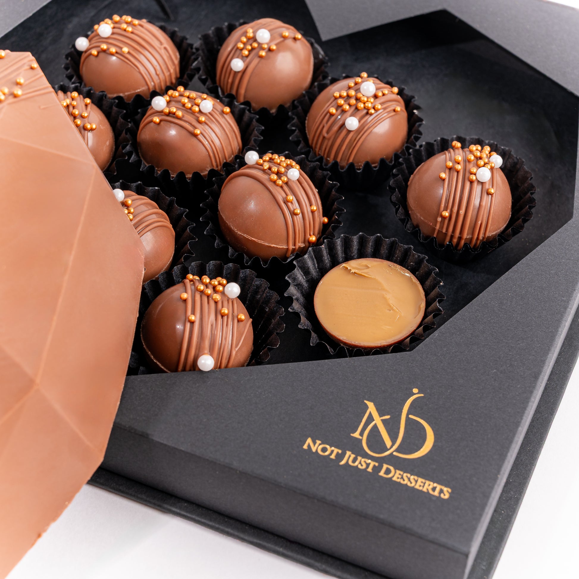 Diamond Heart Smash Chocolate Gift