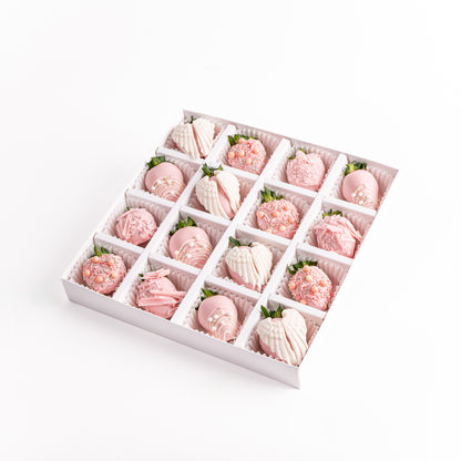 Angel Wings Strawberry Chocolates 16pcs Gift Box by NJD