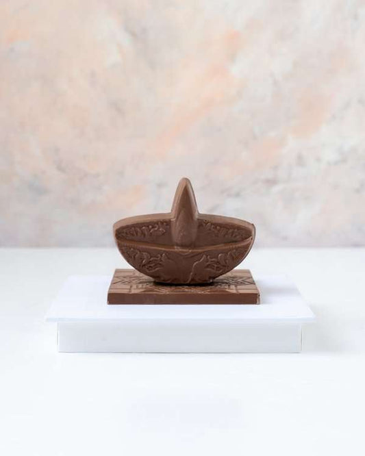 Chocolate Edible Diya by NJD