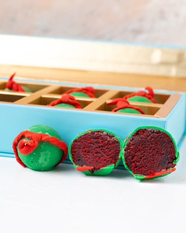 Fire Crackers Cake pops