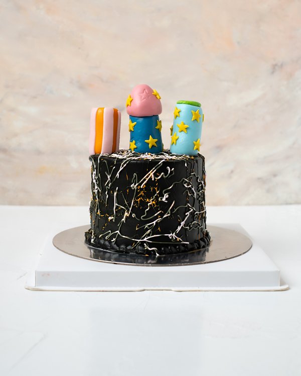 Diwali Fire Cracker theme cake