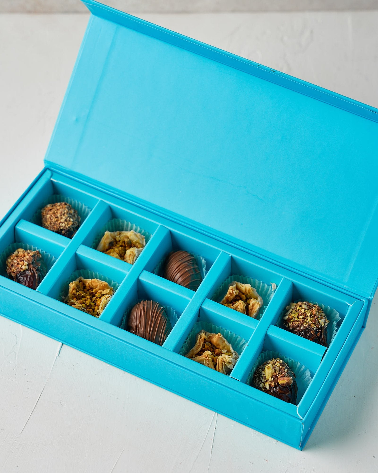 10pc Assorted Dates and Baklawa by NJD
