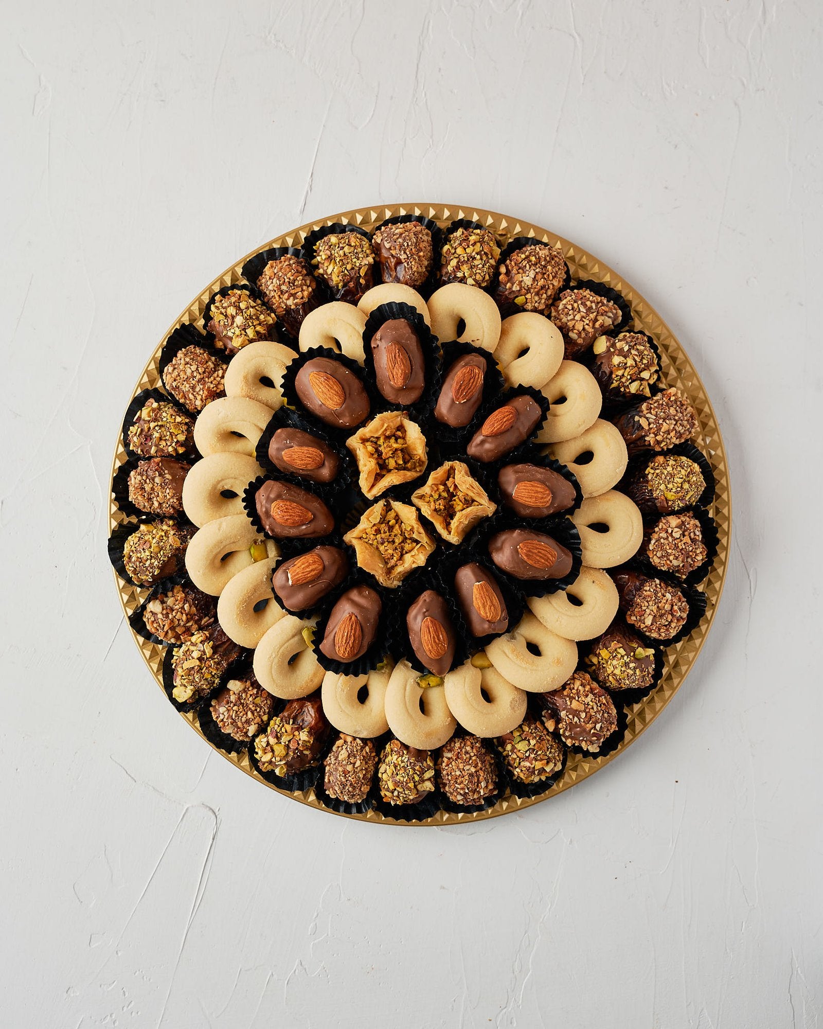 Dates, Baklawa Assorted arrangement by NJD