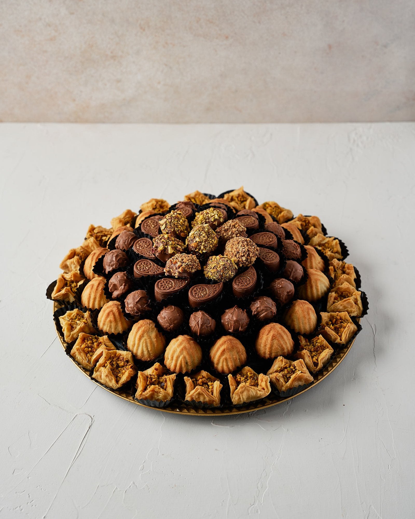 Baklawa, Mamoul and Dates Assorted Arrangement by NJD