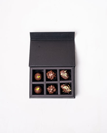 Chocolate Dates and Truffles 6pcs Gift Box