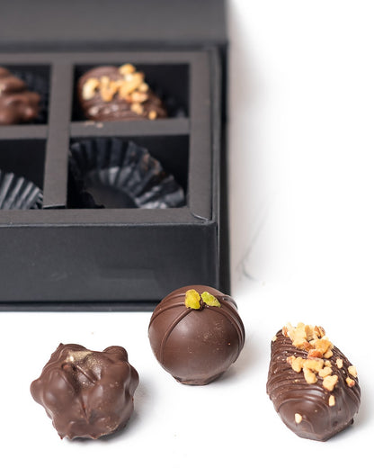 Chocolate Dates and Truffles 6pcs Gift Box