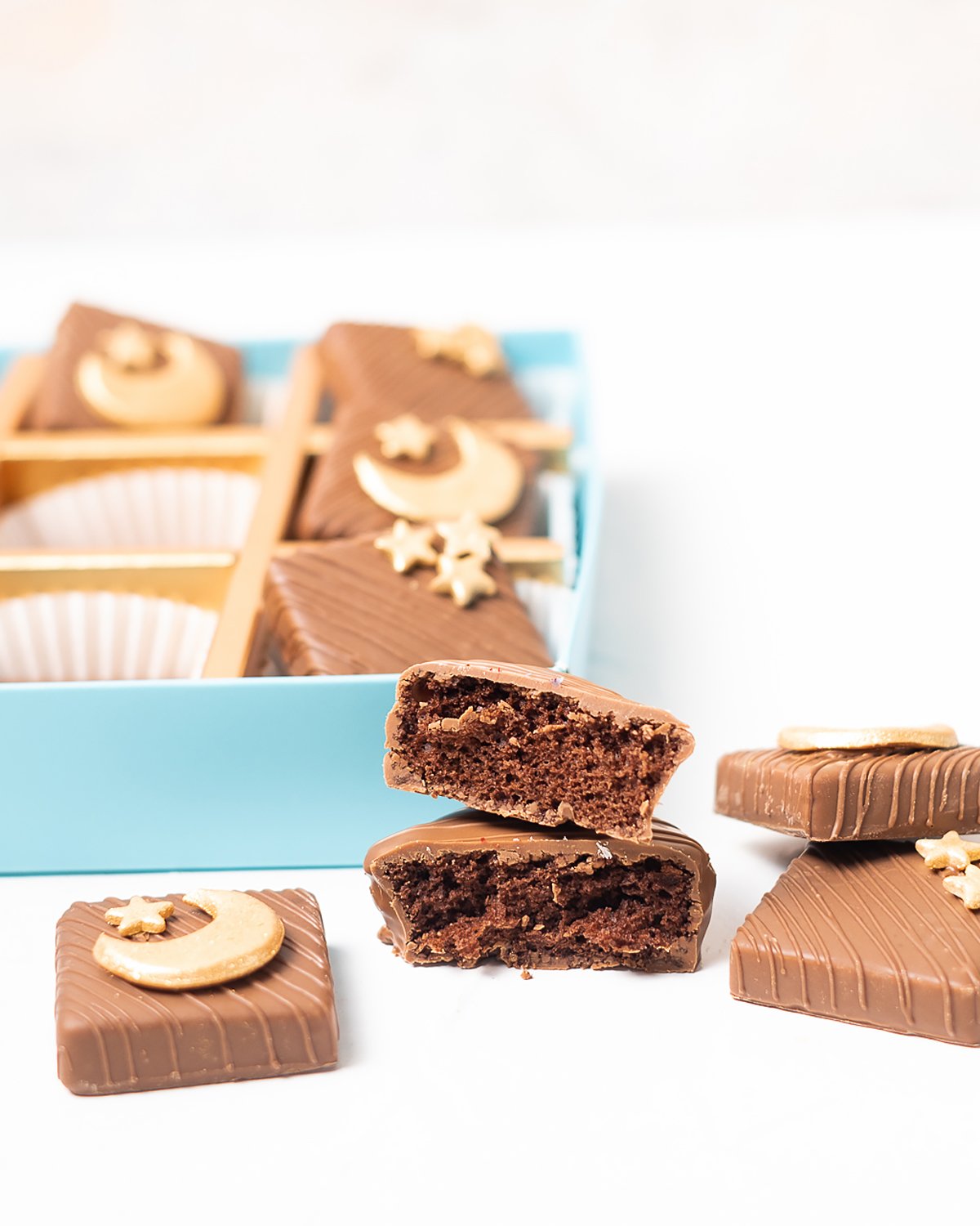 Milk Chocolate Cake bites by NJD