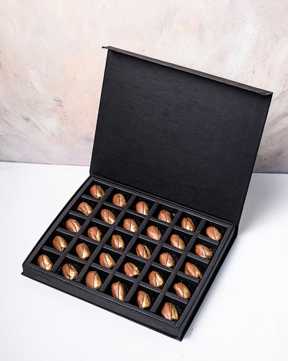 Chocolate and Gold Dates 30pcs Gift Box