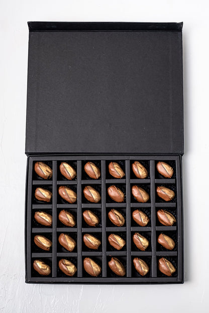 Chocolate and Gold Dates 30pcs Gift Box