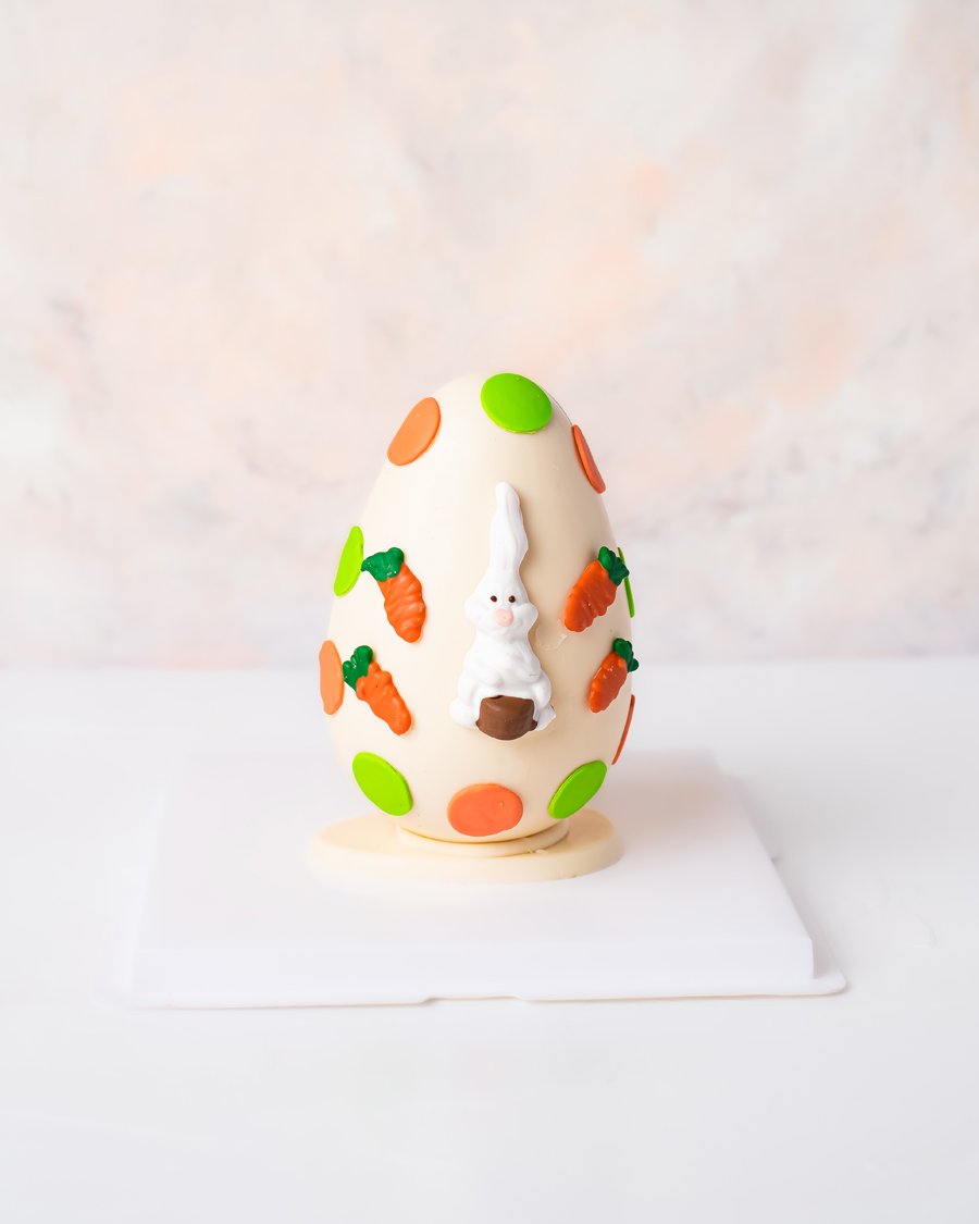 Chocolate Egg and a Rabbit by NJD