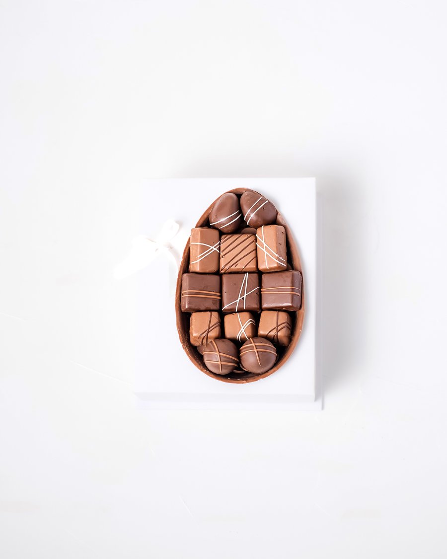 Assorted Chocolates in Egg by NJD