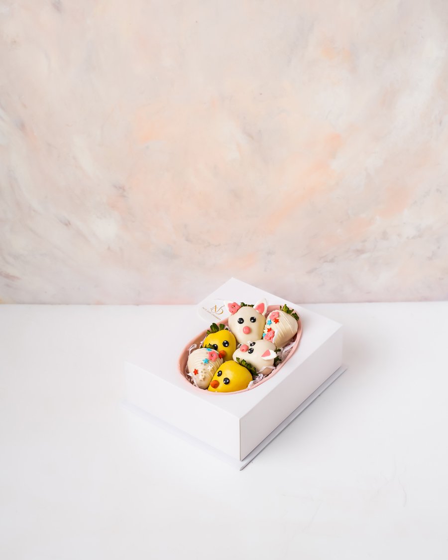 Eggs and Strawberries by NJD
