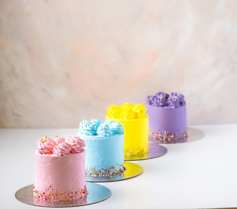 Spring Mono Cake by NJD