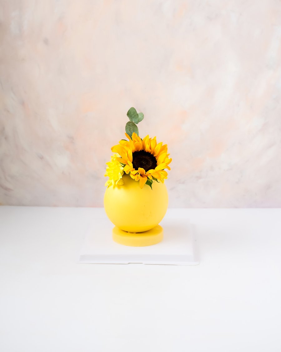 3D Cake with Flower by NJD