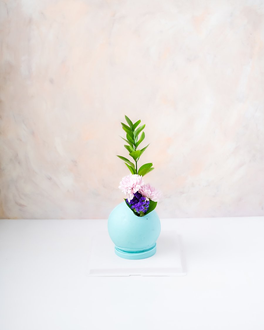 3D Cake with Flower by NJD