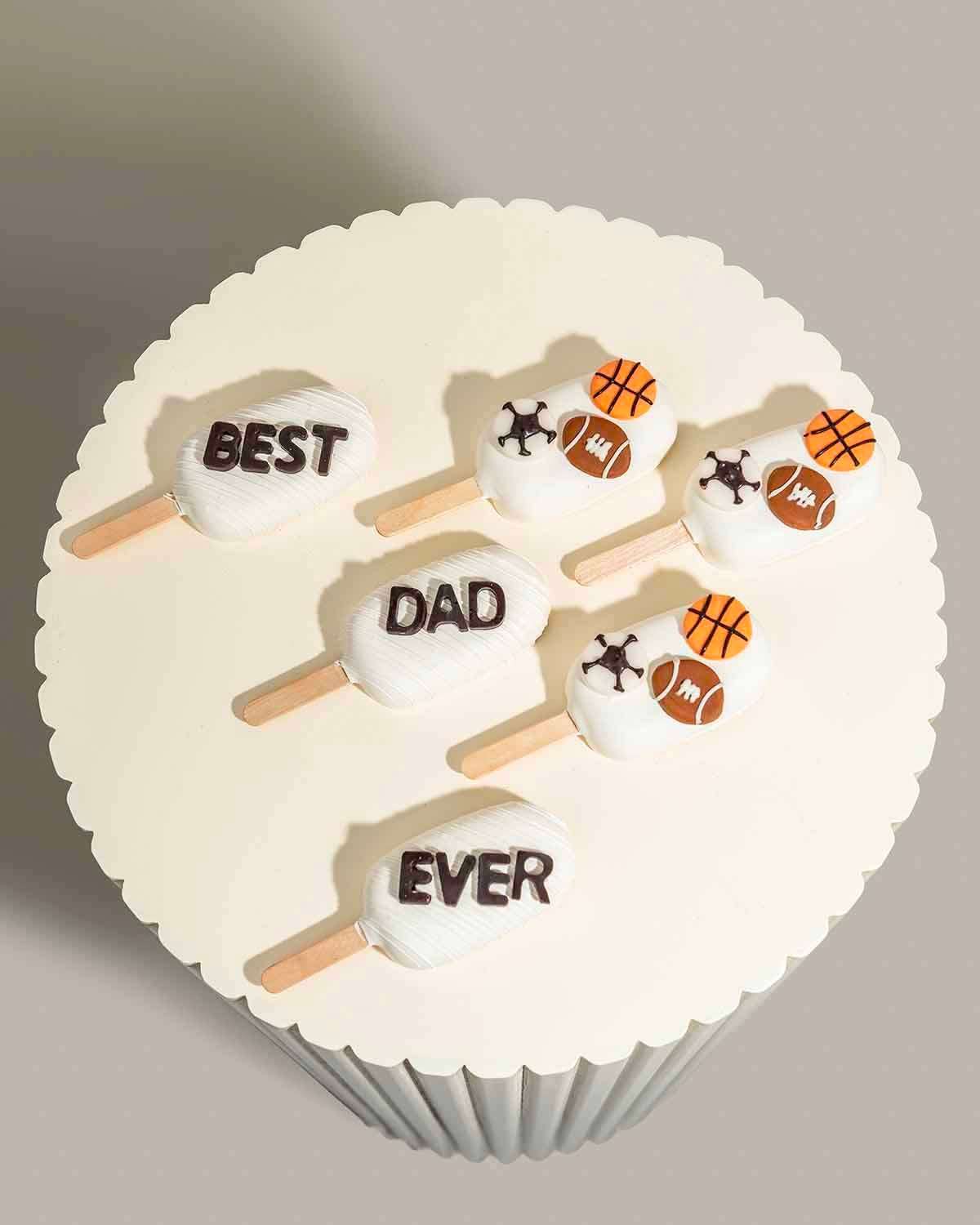 Ball Game Theme Cakesicles Gift by NJD
