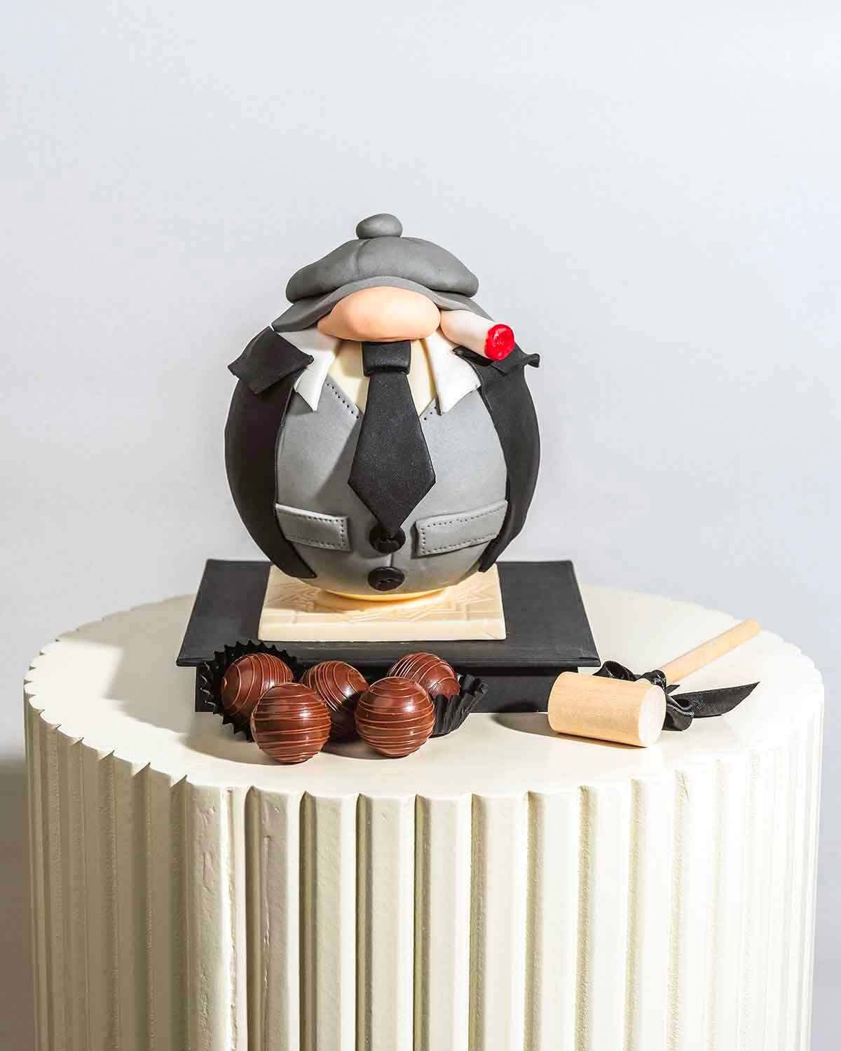 Grumpy Old Man Father's Day Chocolate Gift by NJD
