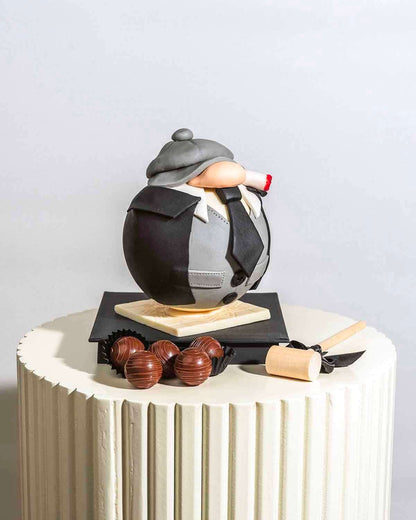 Grumpy Old Man Father's Day Chocolate Gift by NJD