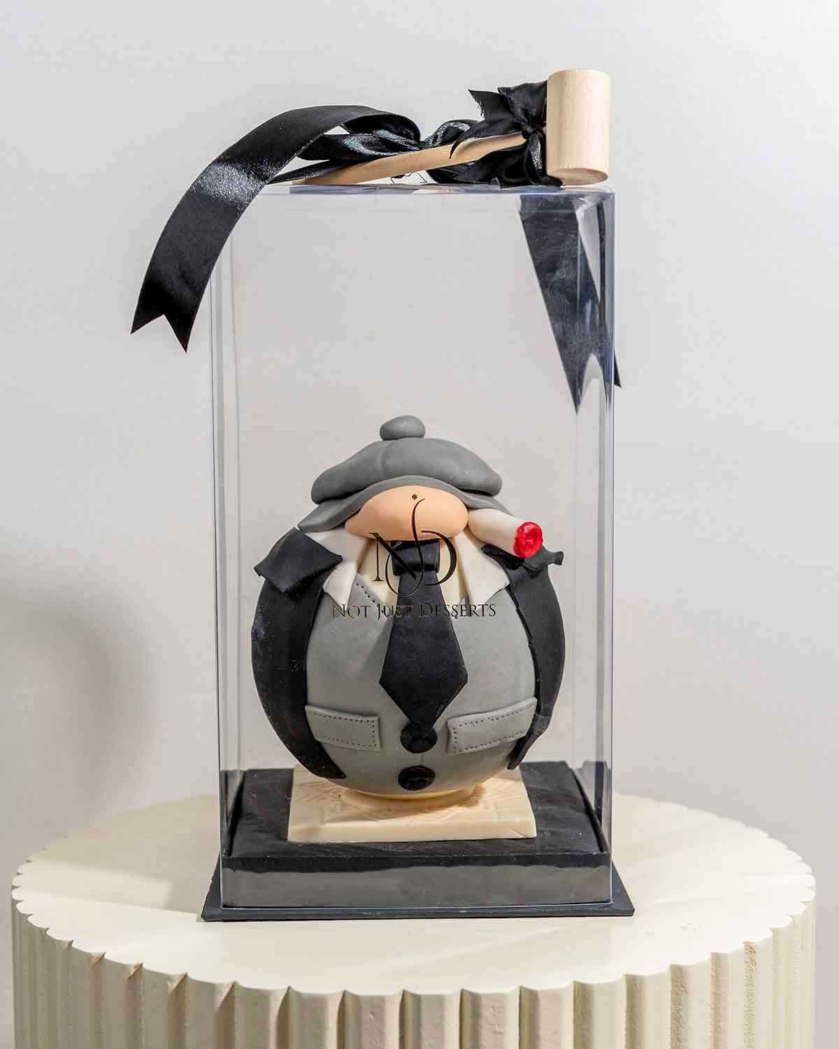 Grumpy Old Man Father's Day Chocolate Gift by NJD