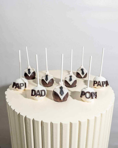 Dad POPS Papa Papi Cake Pops Gift by NJD