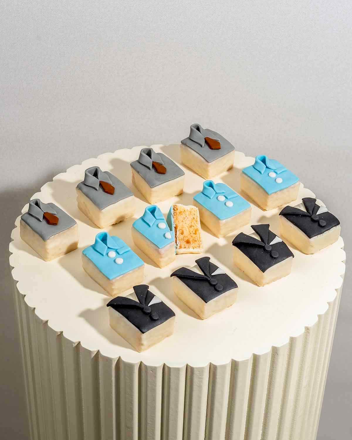 Father's Day Cake Bites 24pc Gift by NJD
