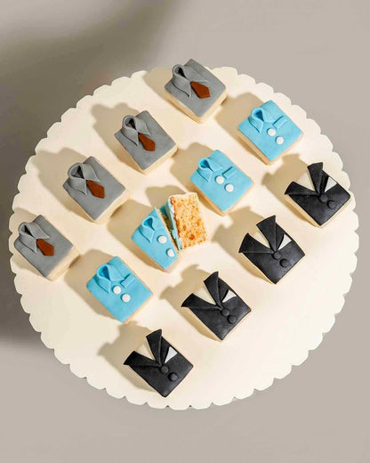 Father's Day Cake Bites 24pc Gift by NJD