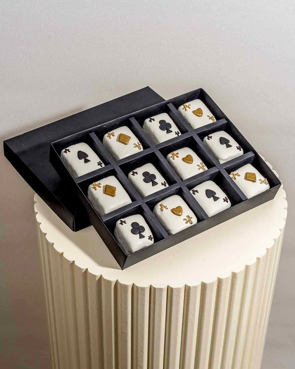 Poker Theme Cake Bites