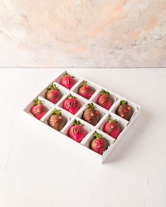 12 pieces Strawberries