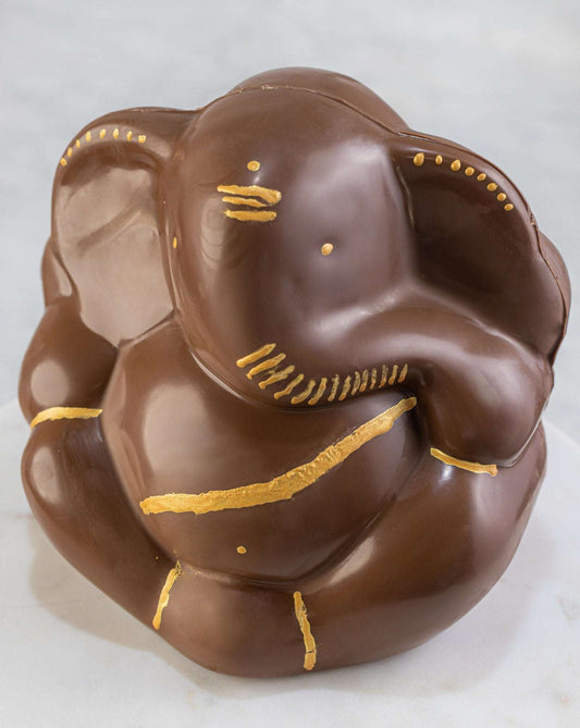 Eco friendly Chocolate Ganpathi Small by NJD
