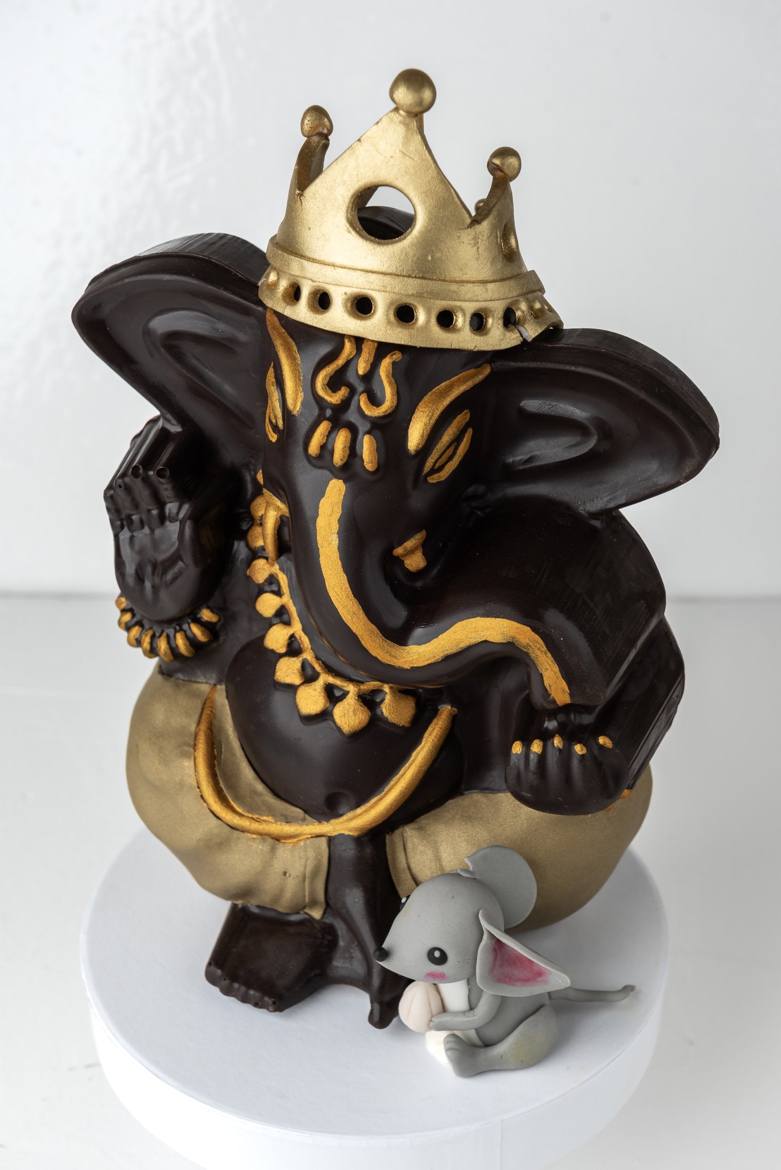 Dark Chocolate Eco Friendly Bappa with Mussa by NJD