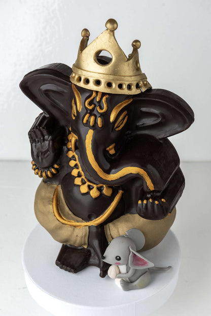 Dark Chocolate Eco Friendly Bappa with Mussa by NJD