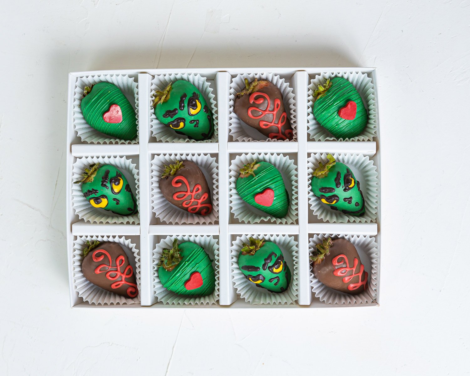 The Grinch Chocolate Strawberries by NJD