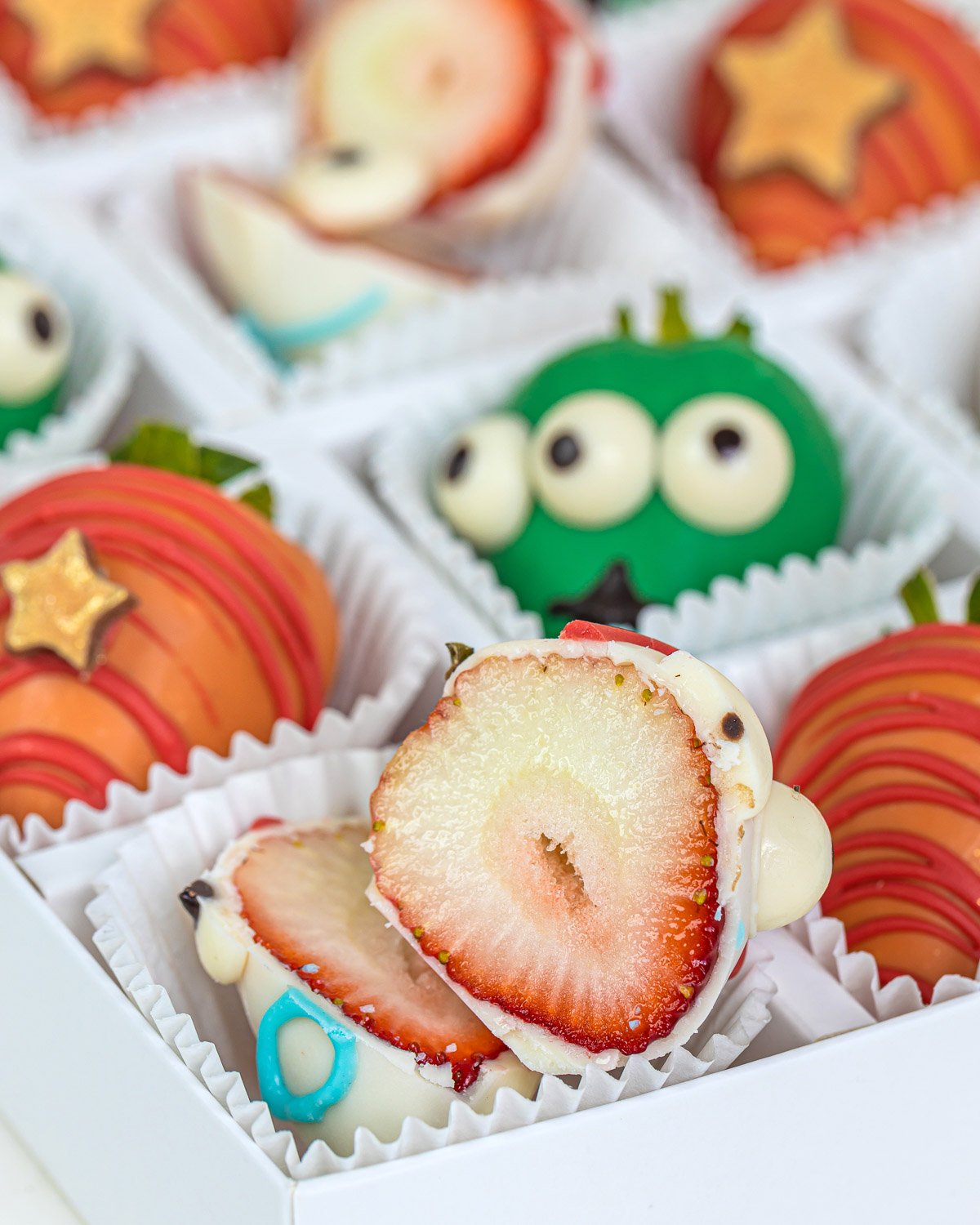 Halloween theme Chocolate covered strawberries