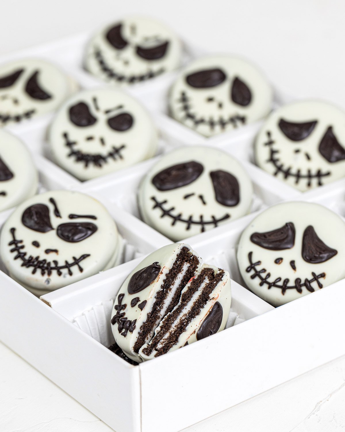 Jack Skellington Oreos by NJD